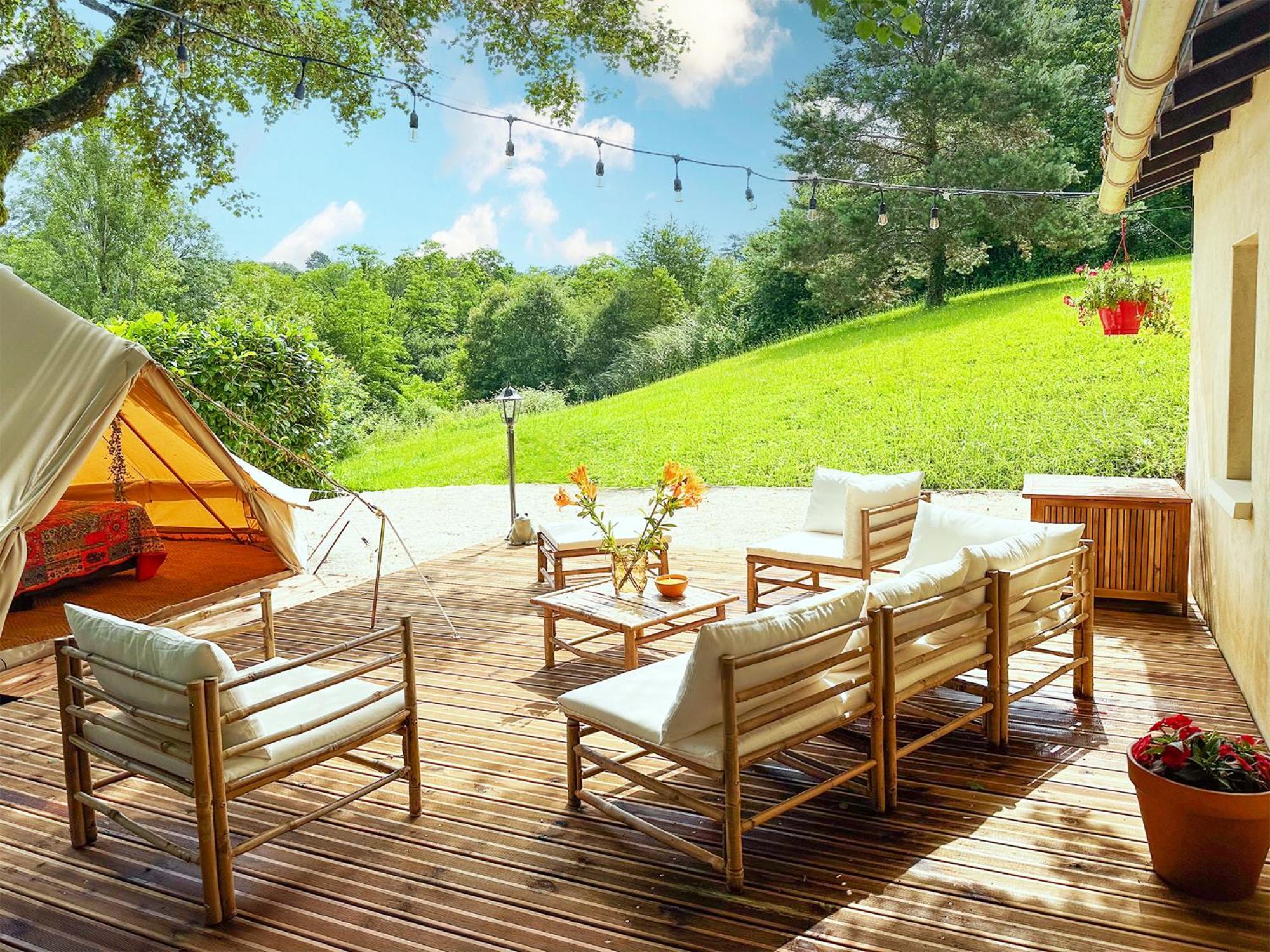 Bed and Breakfast Les Rocailles Lamonzie-Montastruc Exterior foto
